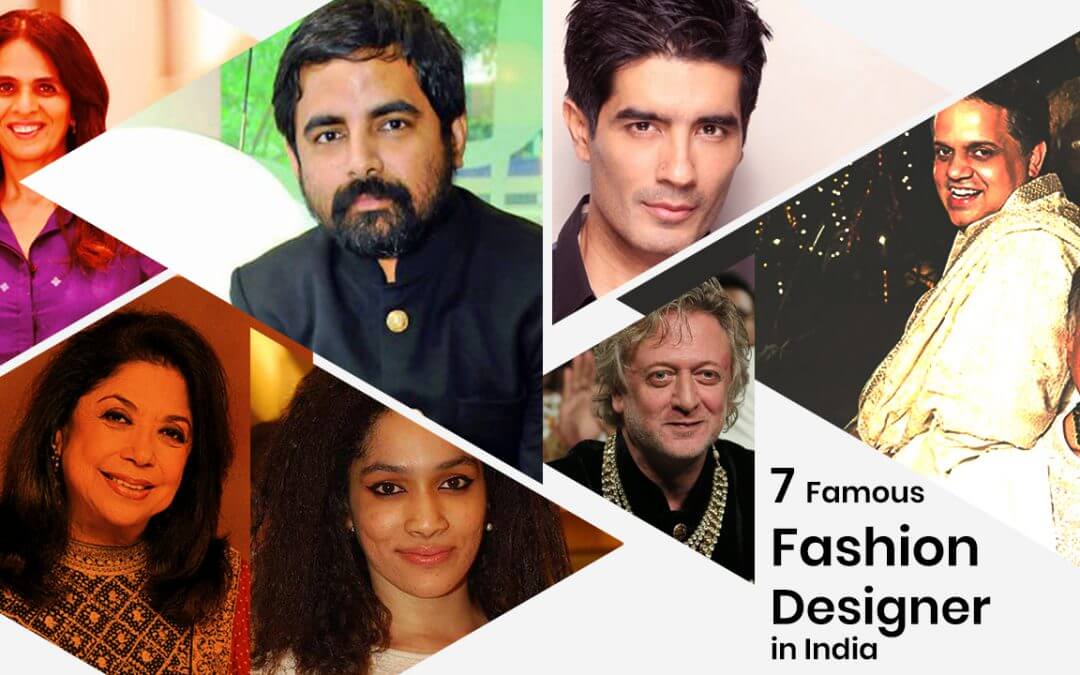 7 Famous Fashion Designer in India